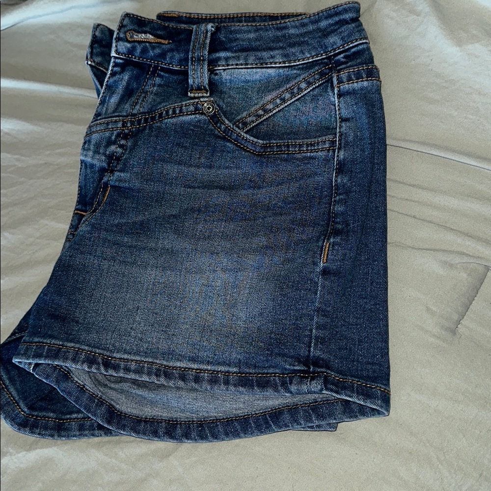Dark Blue Denim shorts
